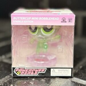 CultureFly Powerpuff Girls Buttercup Sparkle Bobblehead Vinyl MPN PGQ004A